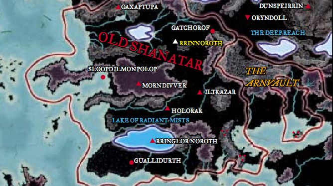 Old Shanatar map